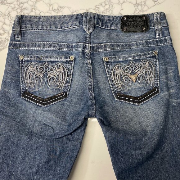 Guess Straight Leg Size 24 - Picture 1 of 9
